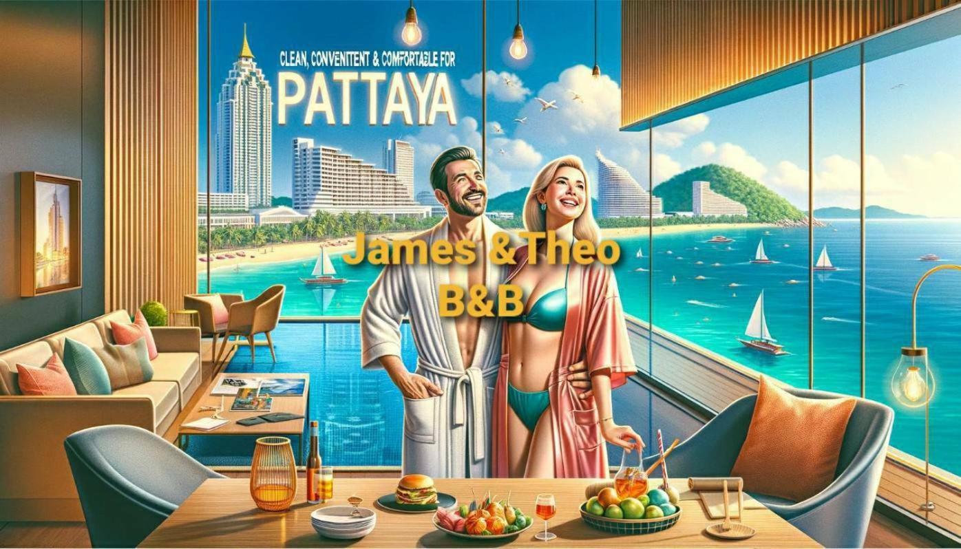 The Base Central Pattaya Quiet King-Bed With Infinity Pool & Free Netflix Exterior foto