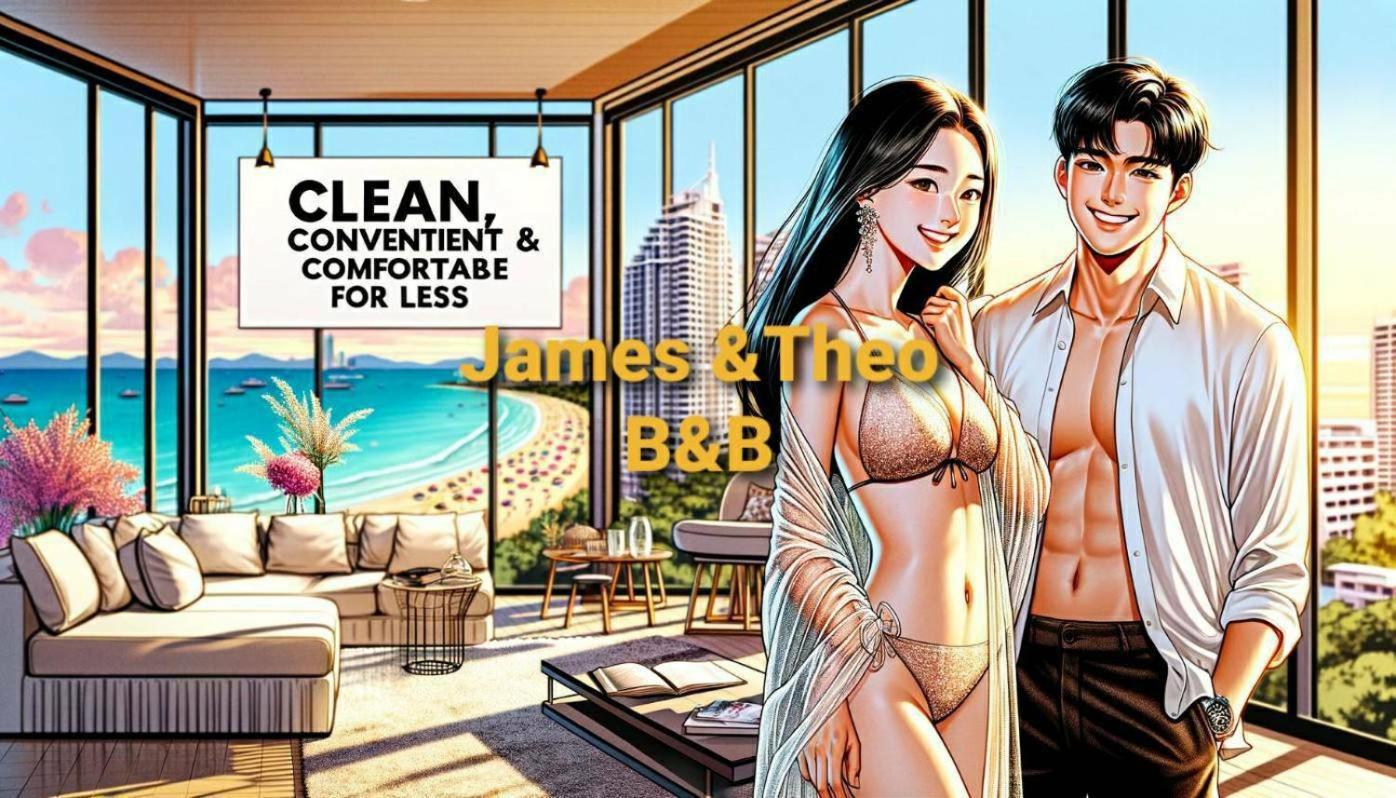 The Base Central Pattaya Quiet King-Bed With Infinity Pool & Free Netflix Exterior foto